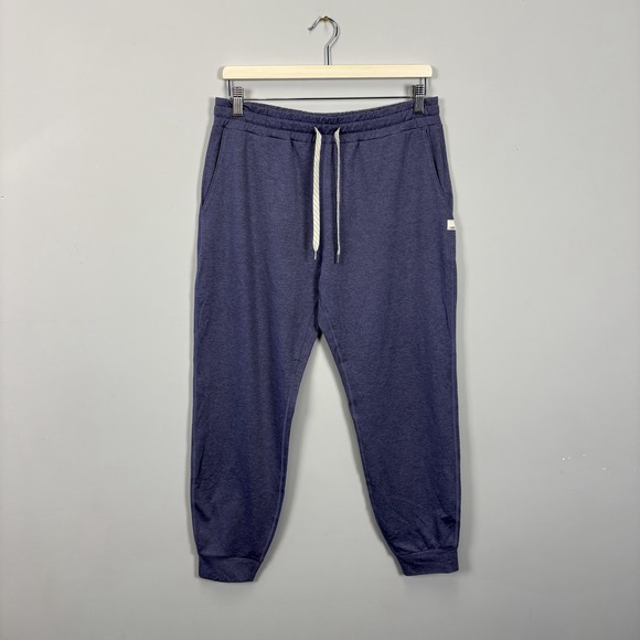 Vuori Pants - Vuori Women's Performance Jogger Heathered Purple Sweatpant Pocket Size M Lounge